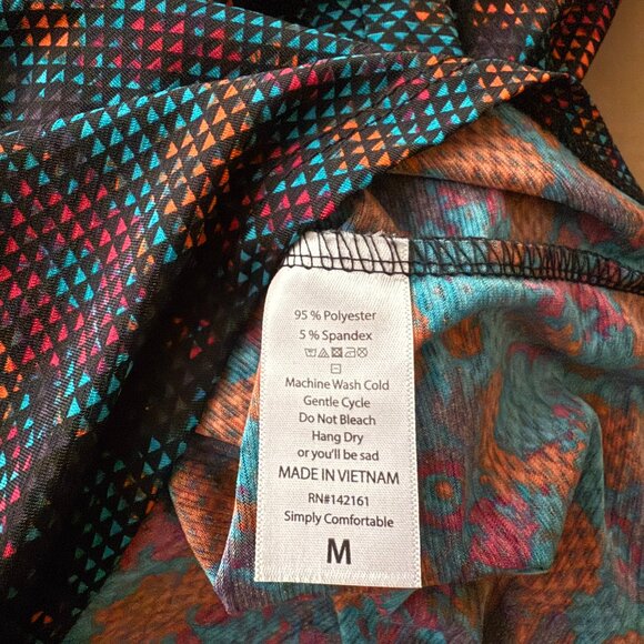 LuLaRoe Irma Medium, multiple colors in design - Picture 3 of 3